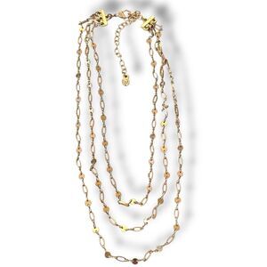 BaubleBar Multi Gold Chain Link Necklace